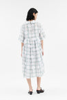 Odeeh-Filcoupé Check Kleid, Glass Green-Kleider & Röcke-Black-Deal-Outlet-by-ARCHIVIST