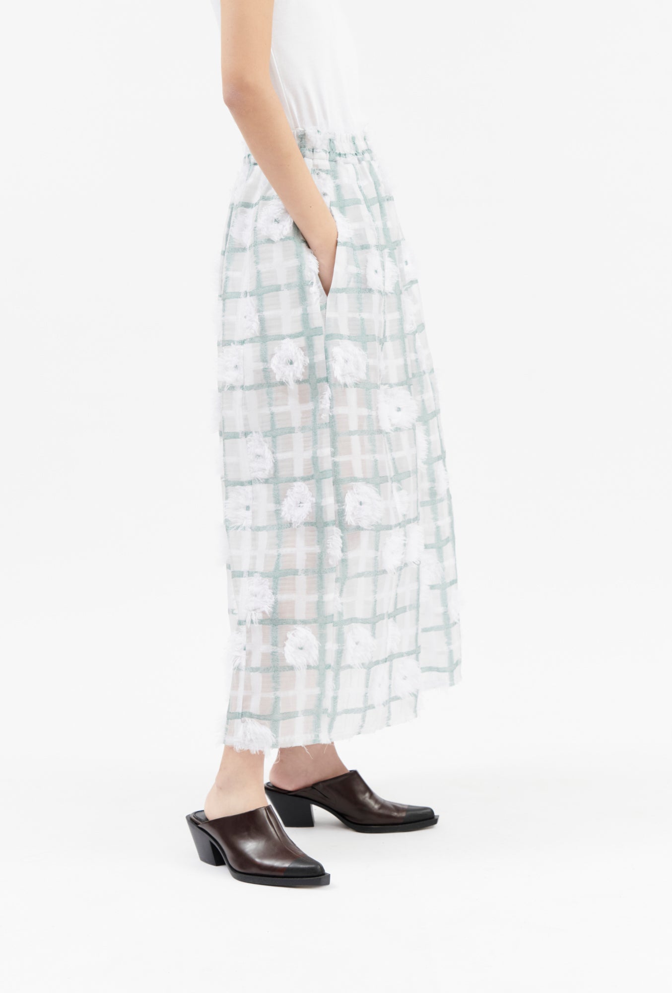 Odeeh-Filcoupé Check Rock, Glass Green-Kleider & Röcke-Black-Deal-Outlet-by-ARCHIVIST