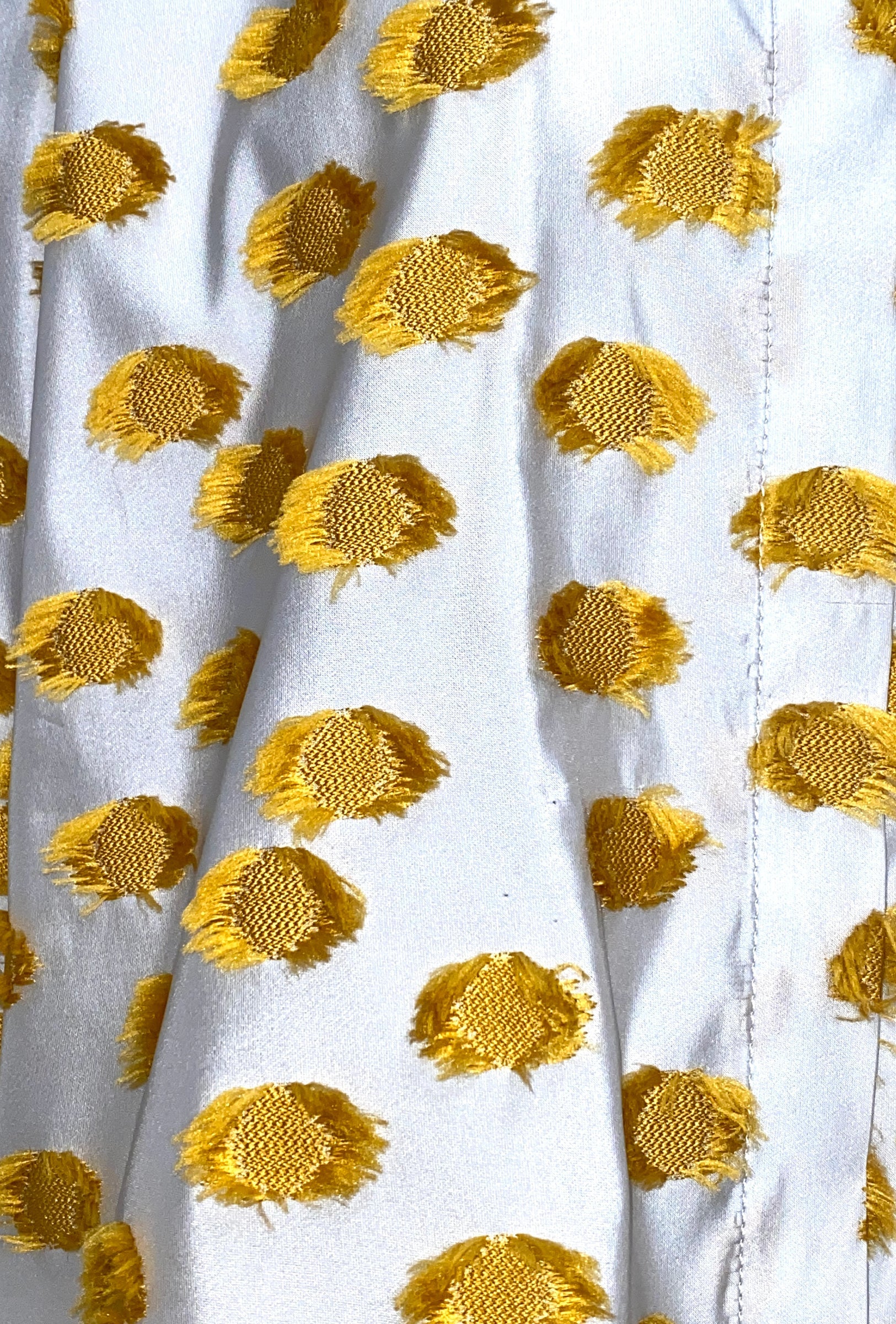 Odeeh-Filcoupé Dots Bluse, Jade Yellow-Hemden & Blusen-Black-Deal-Outlet-by-ARCHIVIST