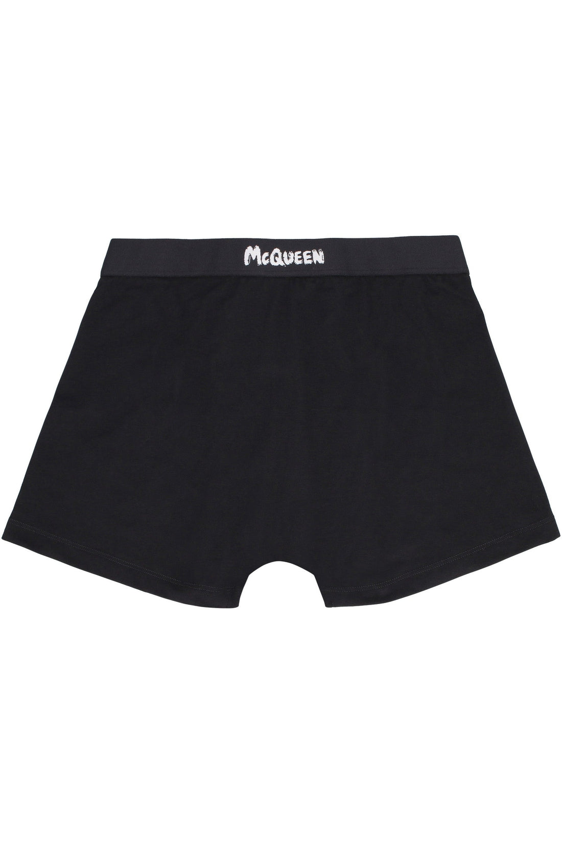 Alexander McQueen-OUTLET-SALE-Fine cotton trunks with elastic band-ARCHIVIST