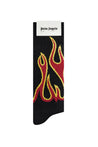 Palm Angels-OUTLET-SALE-Flames Logo Socks-ARCHIVIST