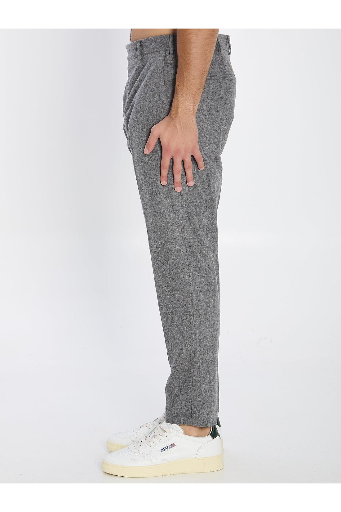 Pt Torino-OUTLET-SALE-Flannel trousers-ARCHIVIST