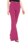 Moschino-OUTLET-SALE-Flared crêpe trousers-ARCHIVIST