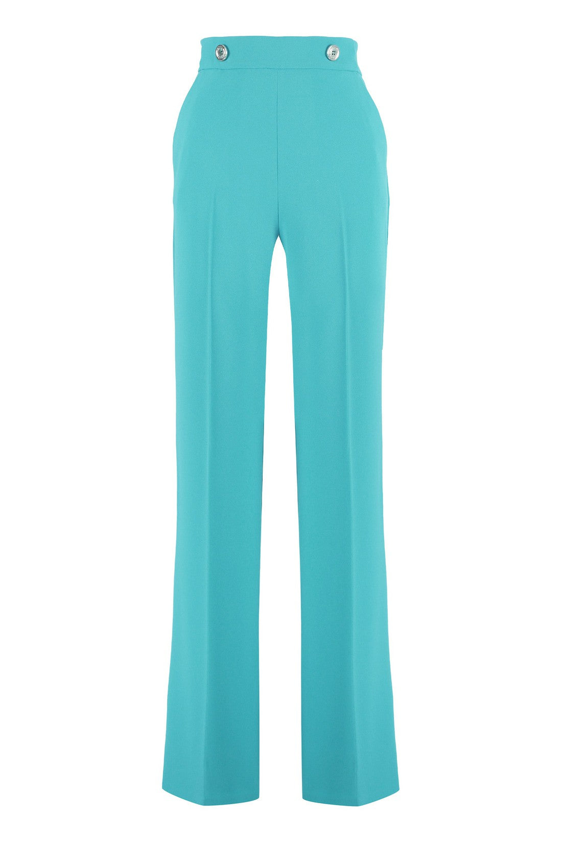 Pinko-OUTLET-SALE-Flared crêpe trousers-ARCHIVIST