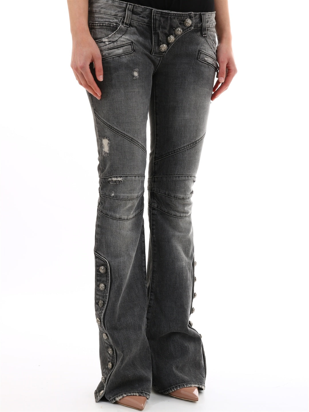 Balmain-OUTLET-SALE-Flared jeans-ARCHIVIST