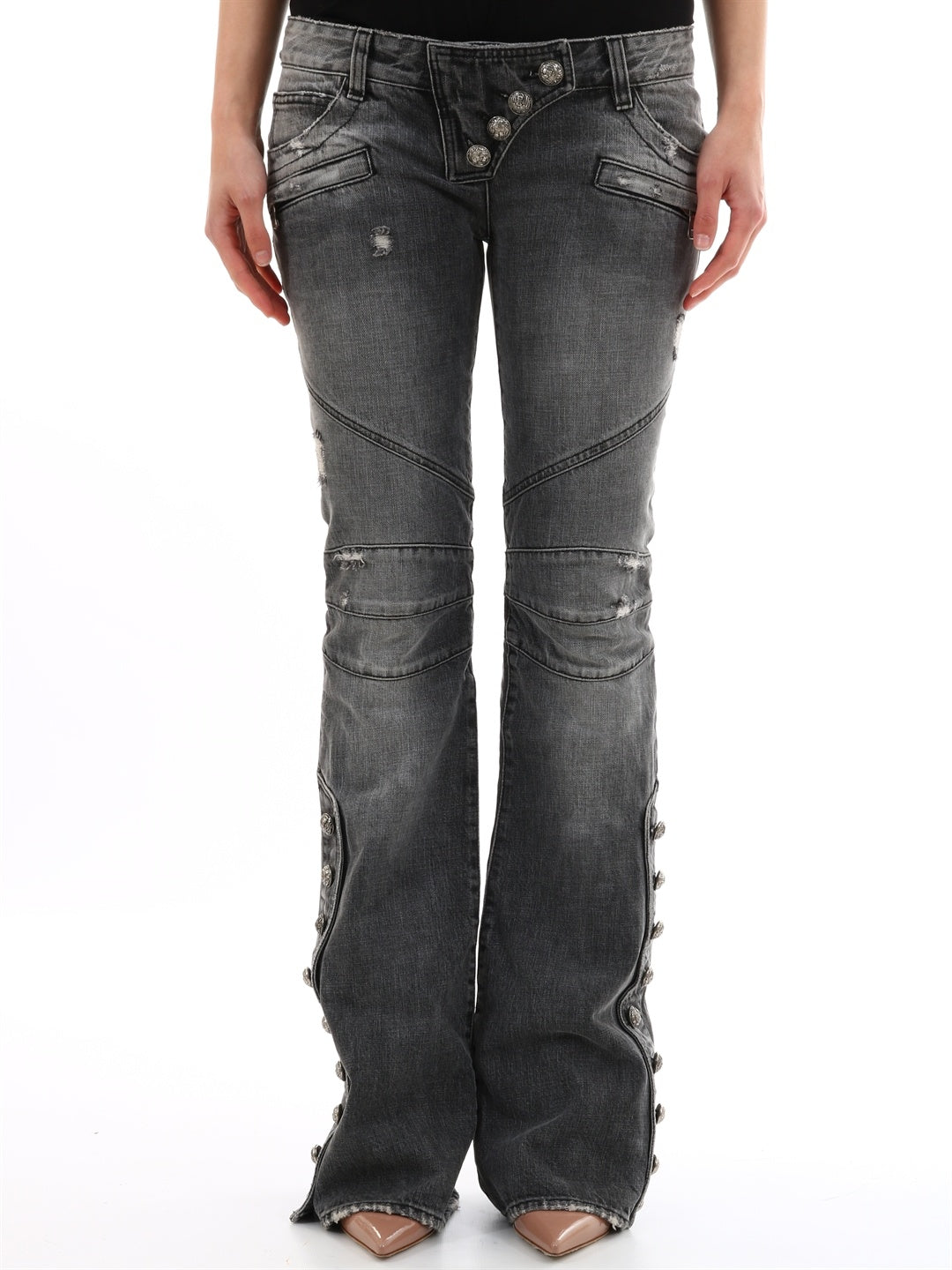 Balmain-OUTLET-SALE-Flared jeans-ARCHIVIST