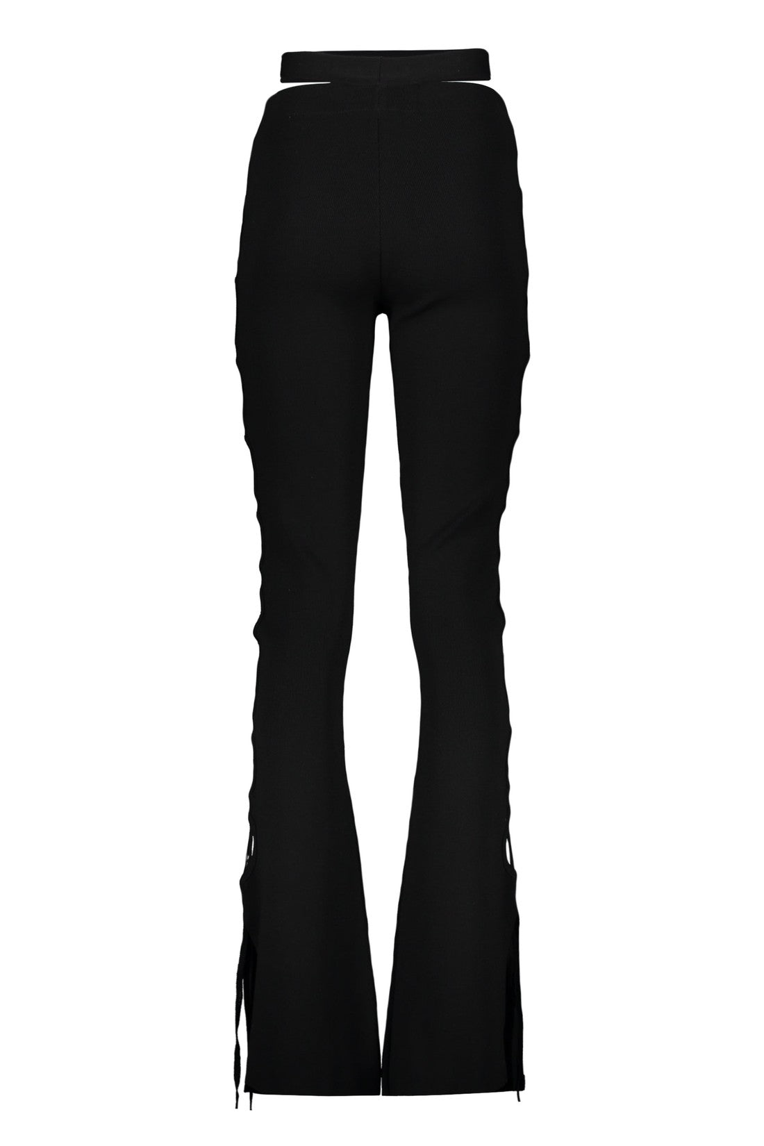 ANDREADAMO-OUTLET-SALE-Flared viscose trousers-ARCHIVIST