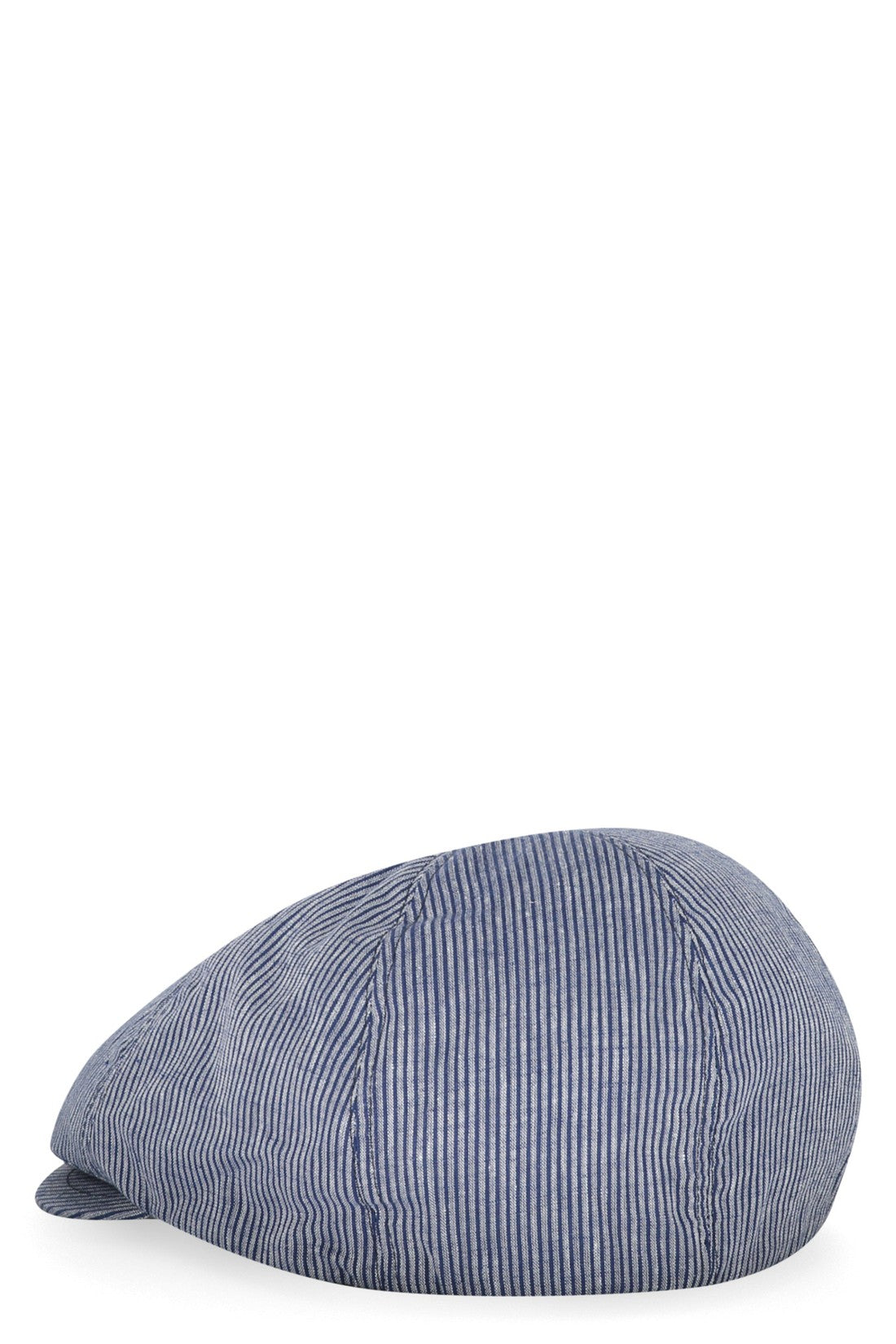 Emporio Armani-OUTLET-SALE-Flat canvas cap-ARCHIVIST