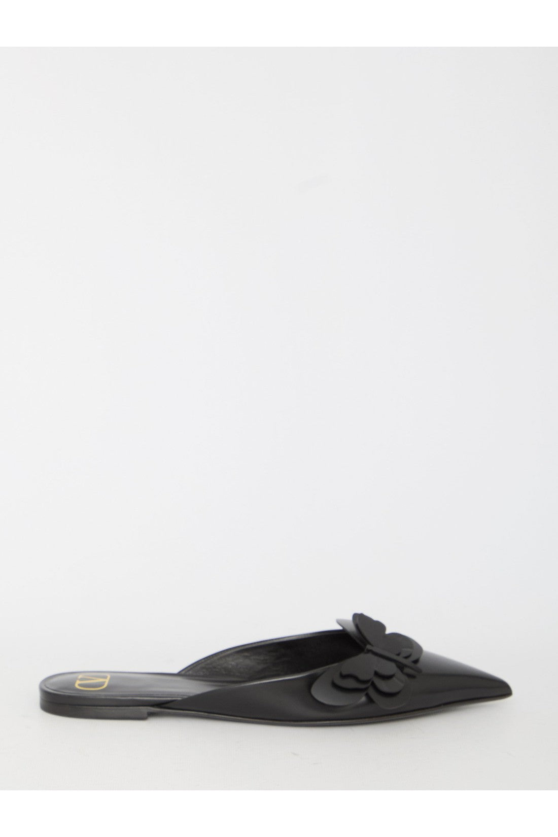 VALENTINO GARAVANI-OUTLET-SALE-Flat mules in leather-ARCHIVIST