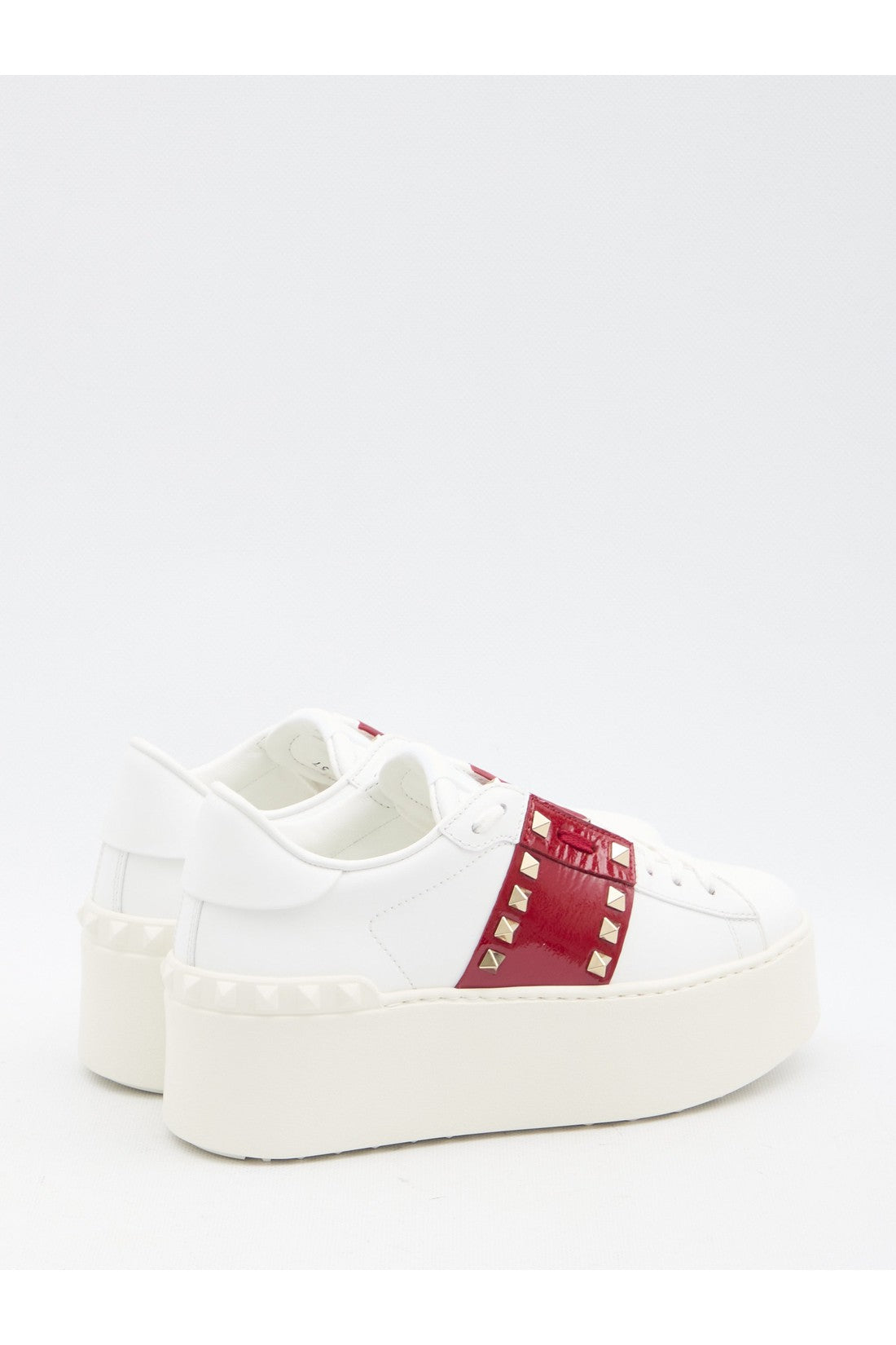 VALENTINO GARAVANI-OUTLET-SALE-Flatform Rockstud Untitled sneakers-ARCHIVIST