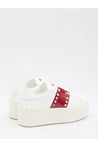 VALENTINO GARAVANI-OUTLET-SALE-Flatform Rockstud Untitled sneakers-ARCHIVIST