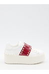 VALENTINO GARAVANI-OUTLET-SALE-Flatform Rockstud Untitled sneakers-ARCHIVIST