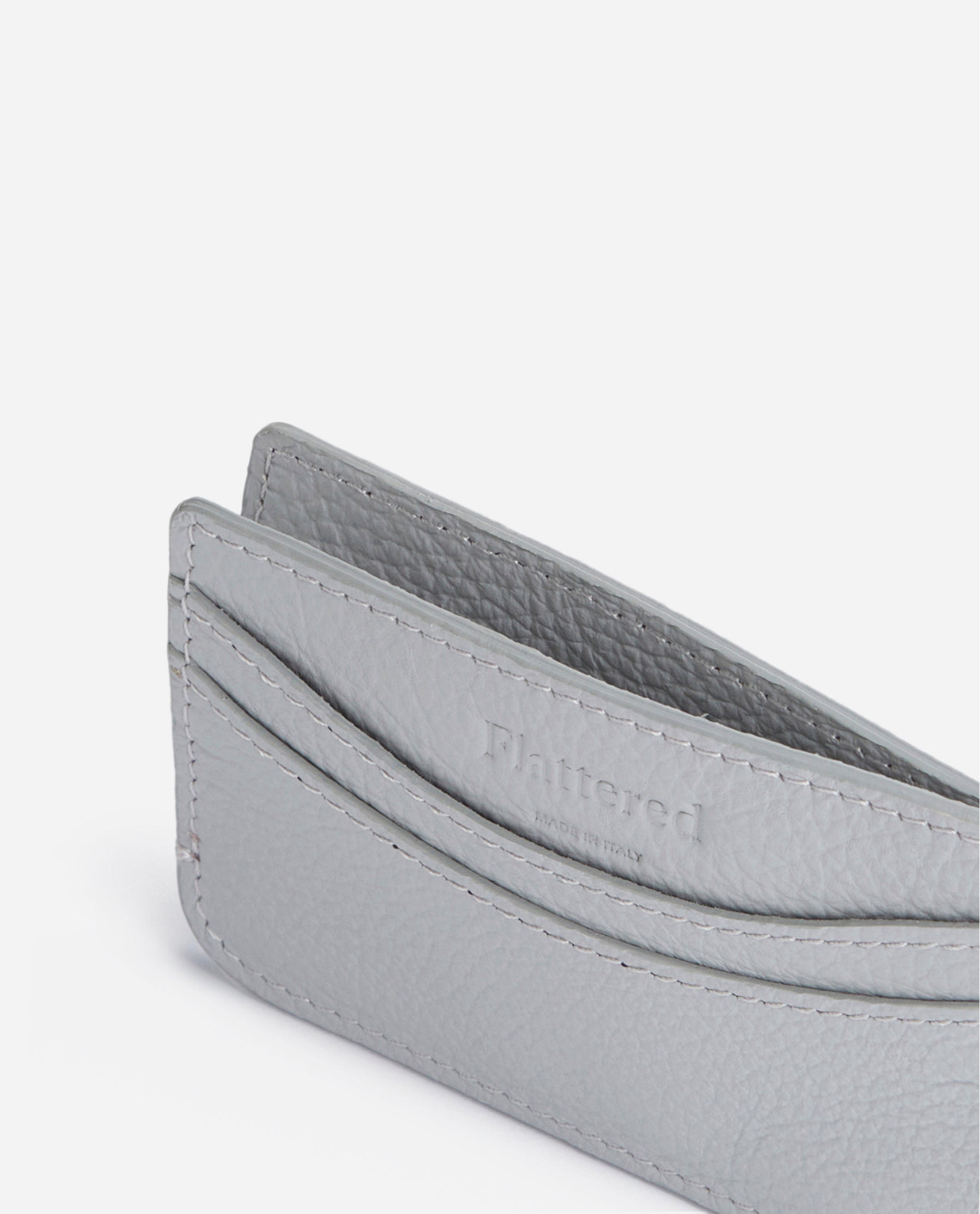 Bonnie Cardholder Leather Grey