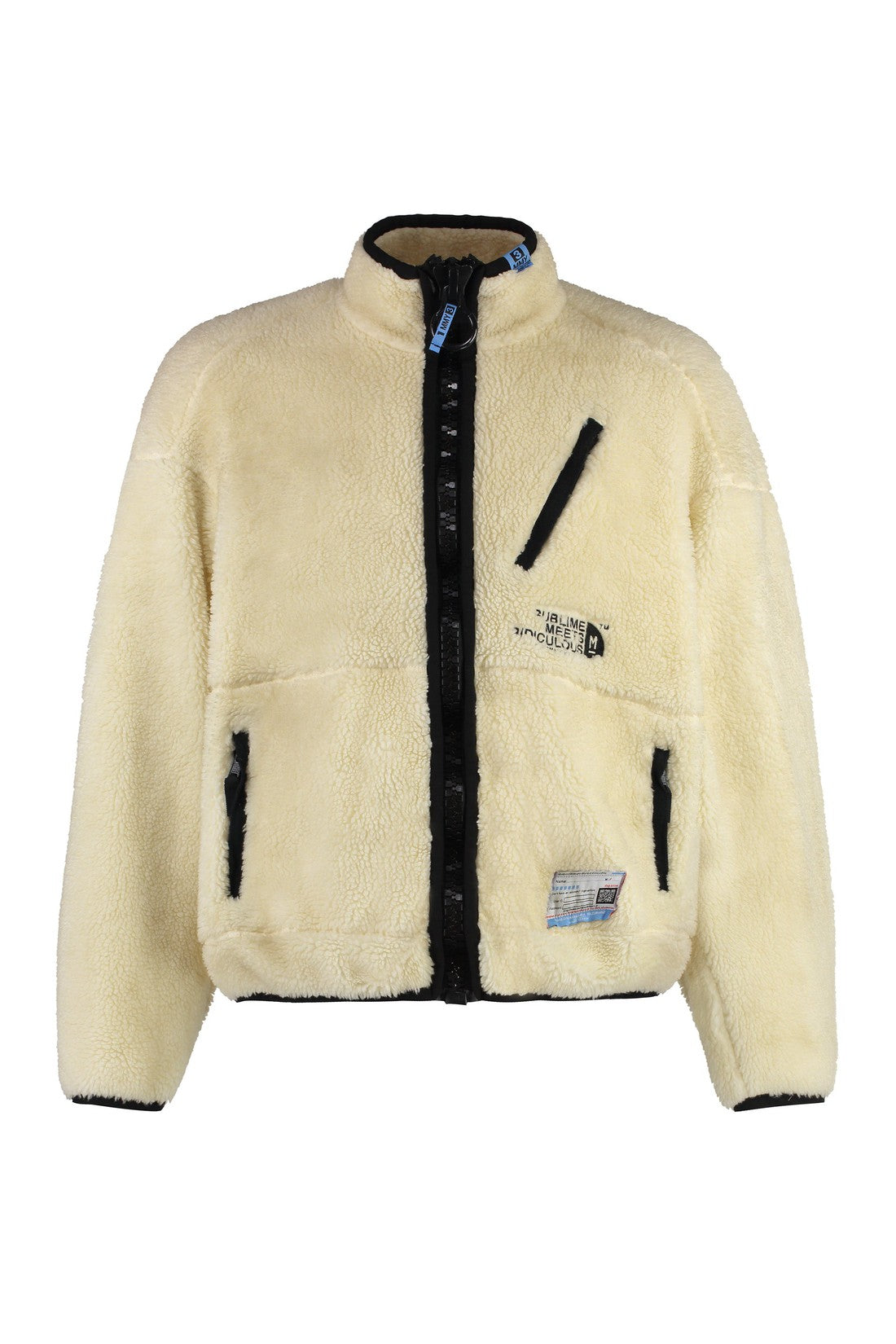 Maison Mihara Yasuhiro-OUTLET-SALE-Fleece bomber jacket-ARCHIVIST