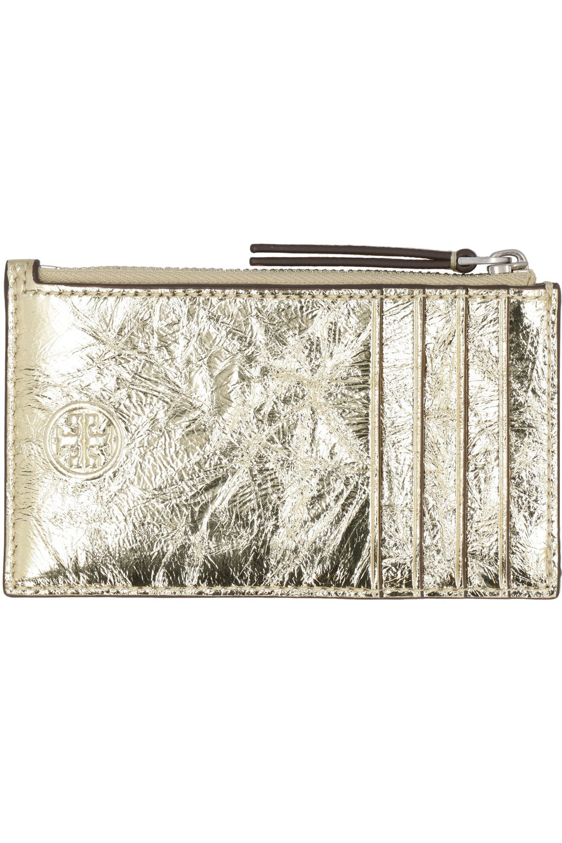 Tory Burch-OUTLET-SALE-Fleming Leather card holder-ARCHIVIST