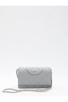 TORY BURCH-OUTLET-SALE-Fleming Soft Grained Chain Wallet-ARCHIVIST