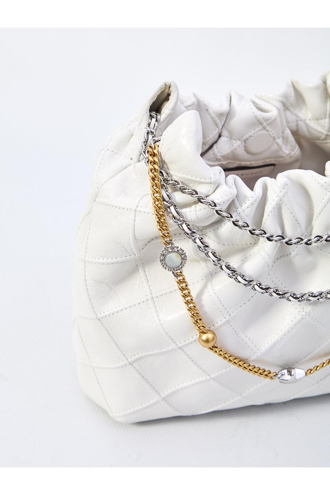 Tory Burch-OUTLET-SALE-Fleming mini bag with drawstring-ARCHIVIST