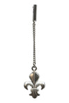 CELINE-OUTLET-SALE-Fleur De Lys silver earring-ARCHIVIST