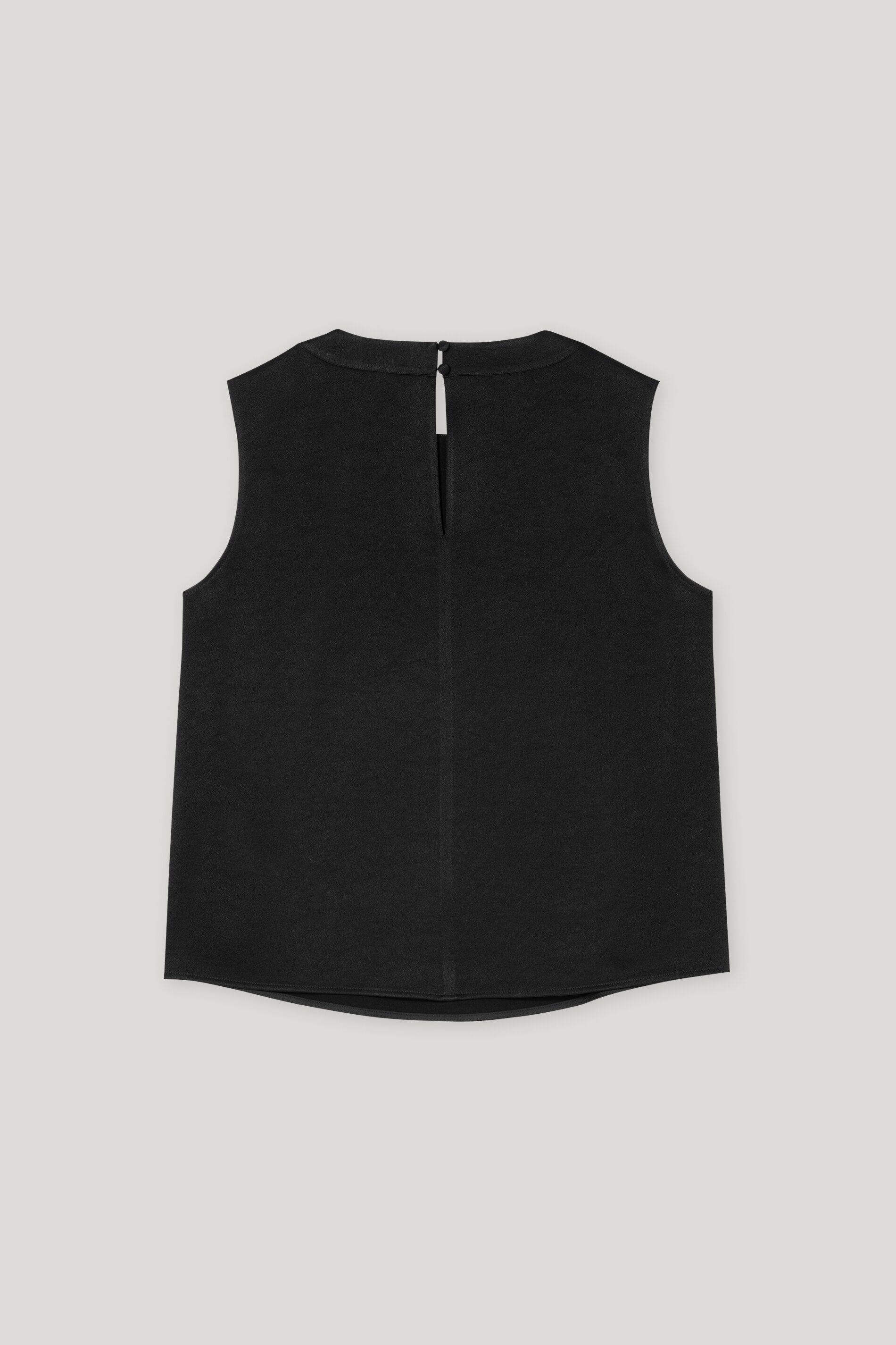 Luisa Cerano-Fließendes Satintop-Hemden & Blusen-Black-Deal-Outlet-by-ARCHIVIST