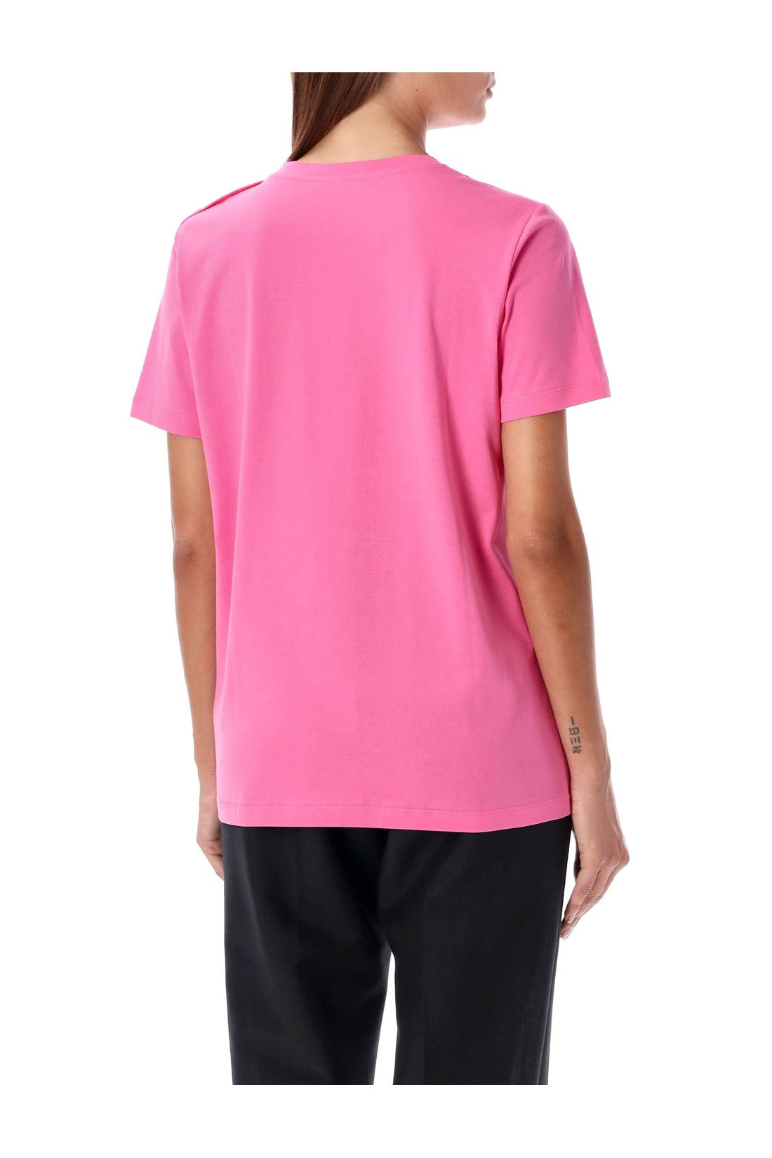 BALMAIN-OUTLET-SALE-Flocked Paris t-shirt-ARCHIVIST