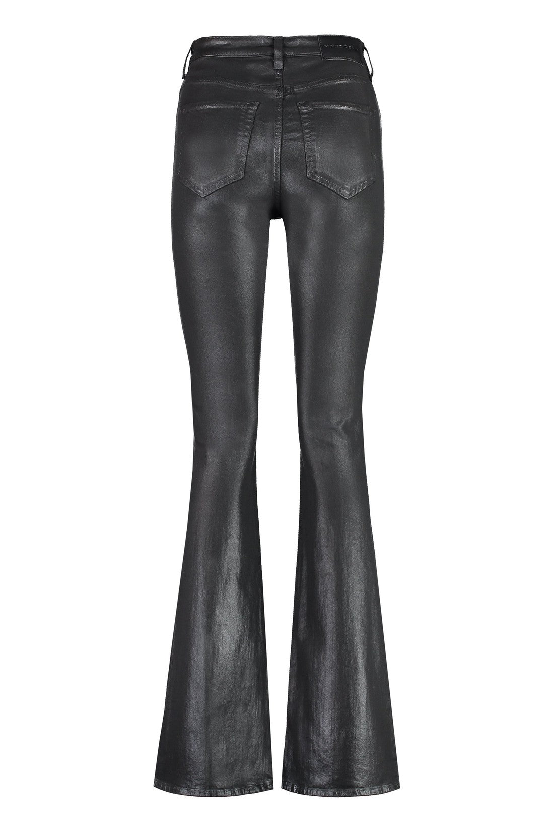 Pinko-OUTLET-SALE-Flora vegan leather trousers-ARCHIVIST