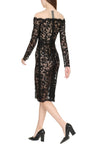 Dolce & Gabbana-OUTLET-SALE-Floral lace dress-ARCHIVIST