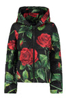 Dolce & Gabbana-OUTLET-SALE-Floral print down jacket-ARCHIVIST