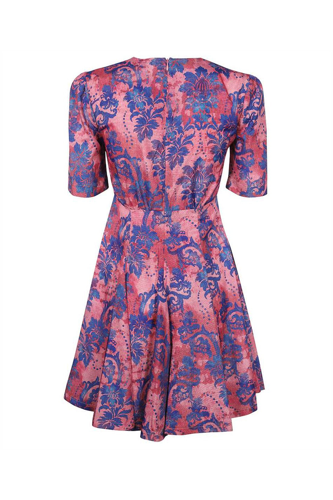 Piralo-OUTLET-SALE-Floral print mini dress-ARCHIVIST