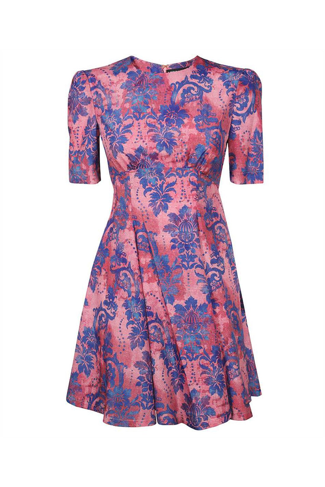 Piralo-OUTLET-SALE-Floral print mini dress-ARCHIVIST