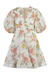 Zimmermann-OUTLET-SALE-Floral print pleated dress-ARCHIVIST