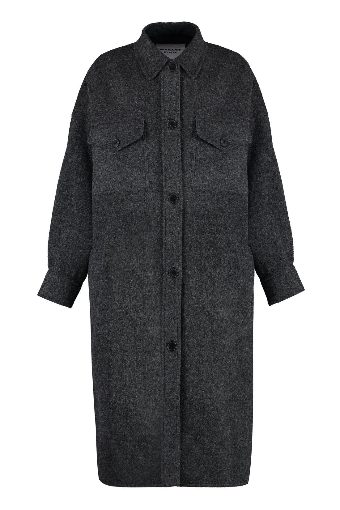 Isabel Marant Étoile-OUTLET-SALE-Fontizi wool blend coat-ARCHIVIST