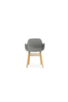 Normann Copenhagen-OUTLET-SALE-Form Armlehnstuhl mit Holzgestell-ARCHIVIST