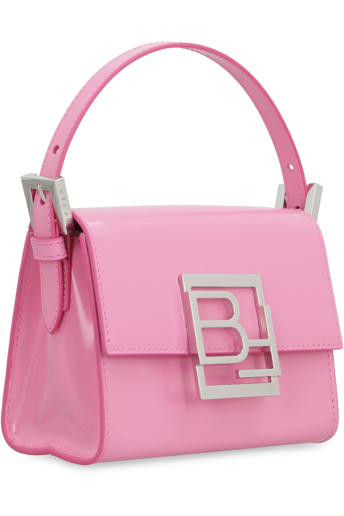 BY FAR-OUTLET-SALE-Fran patent leather handbag-ARCHIVIST