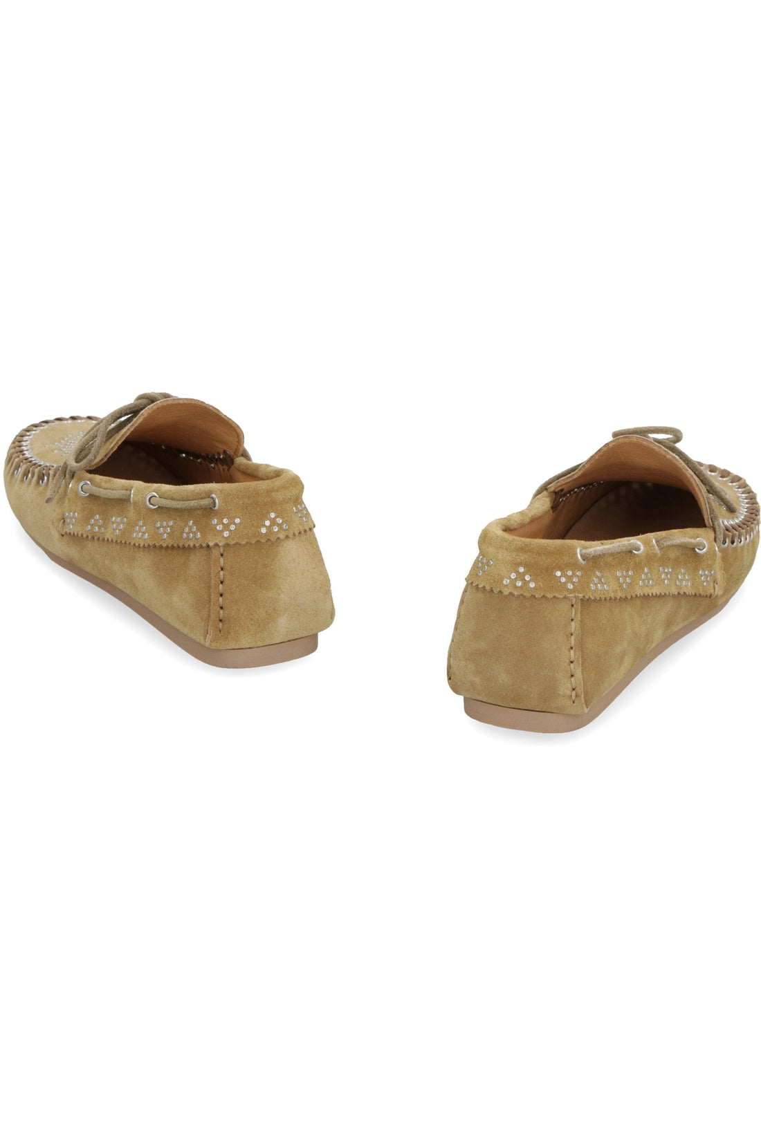 Isabel Marant-OUTLET-SALE-Freen studded suede loafers-ARCHIVIST