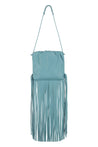 Bottega Veneta-OUTLET-SALE-Fringed leather shoulder bag-ARCHIVIST