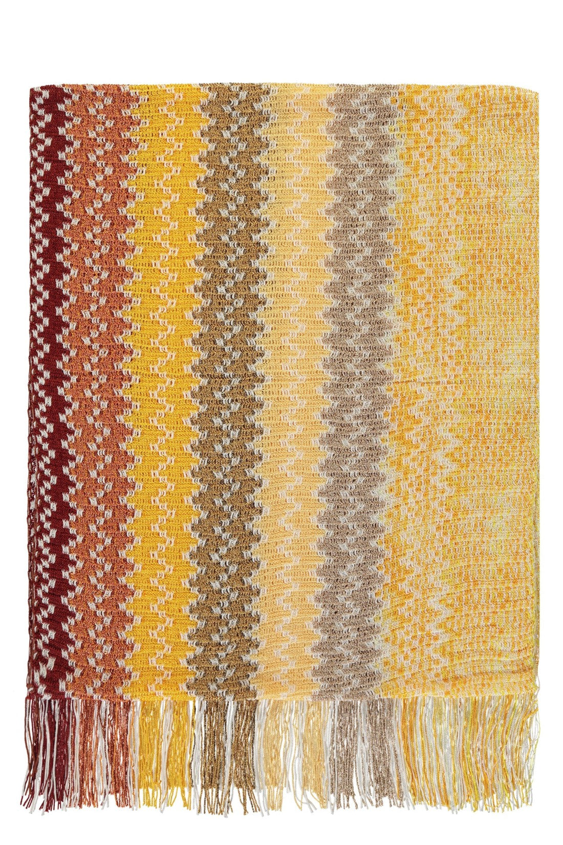 Missoni-OUTLET-SALE-Fringed scarf-ARCHIVIST