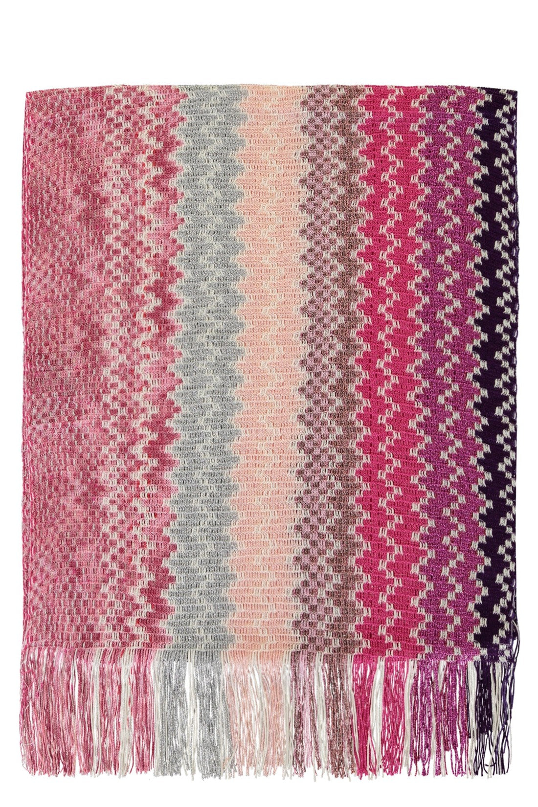 Missoni-OUTLET-SALE-Fringed scarf-ARCHIVIST