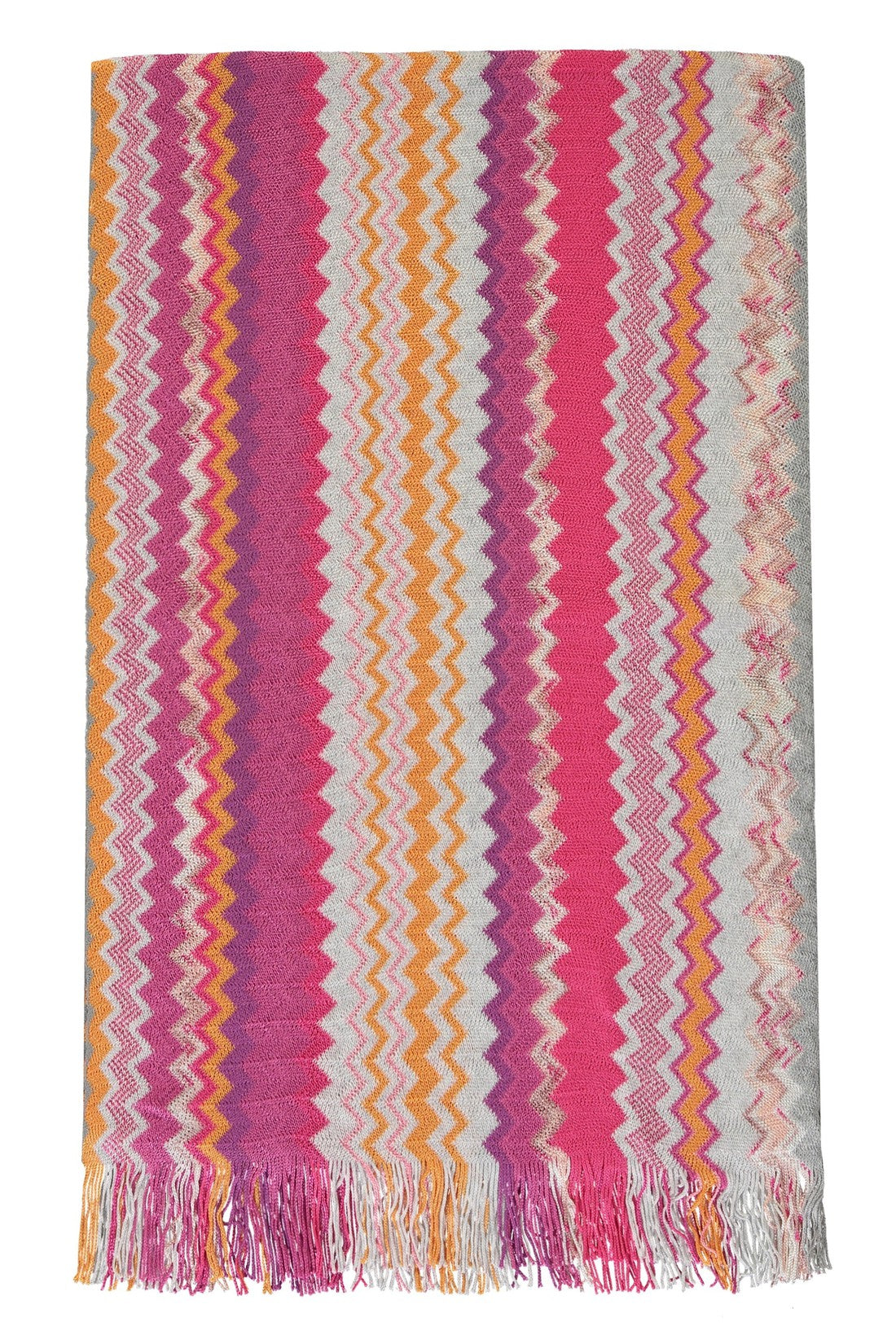 Missoni-OUTLET-SALE-Fringed scarf-ARCHIVIST