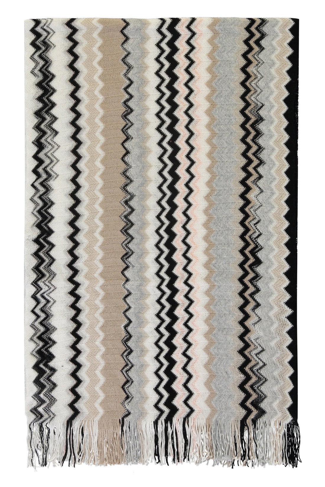 Missoni-OUTLET-SALE-Fringed scarf-ARCHIVIST