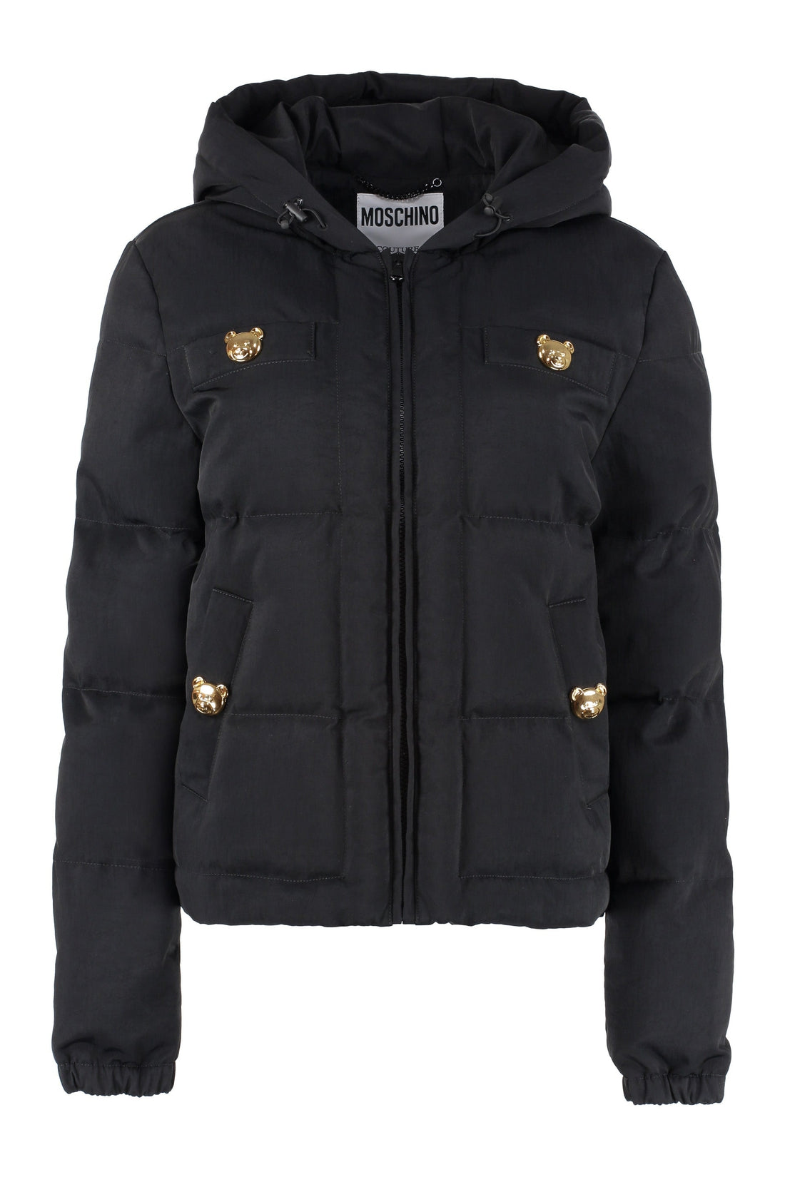 Moschino-OUTLET-SALE-Full zip down jacket-ARCHIVIST