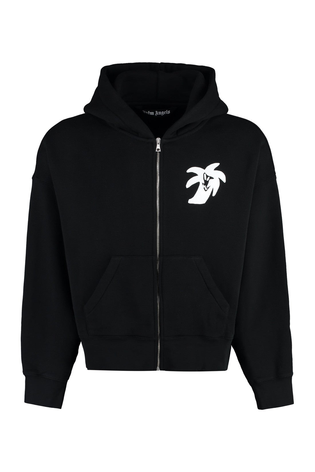Palm Angels-OUTLET-SALE-Full zip hoodie-ARCHIVIST