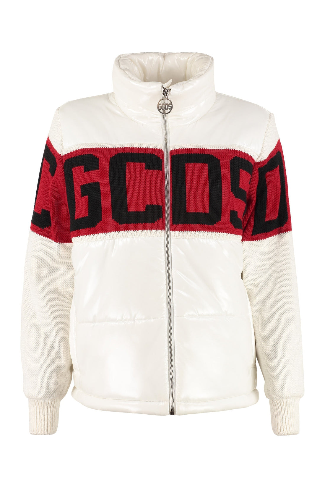 GCDS-OUTLET-SALE-Full zip padded jacket-ARCHIVIST