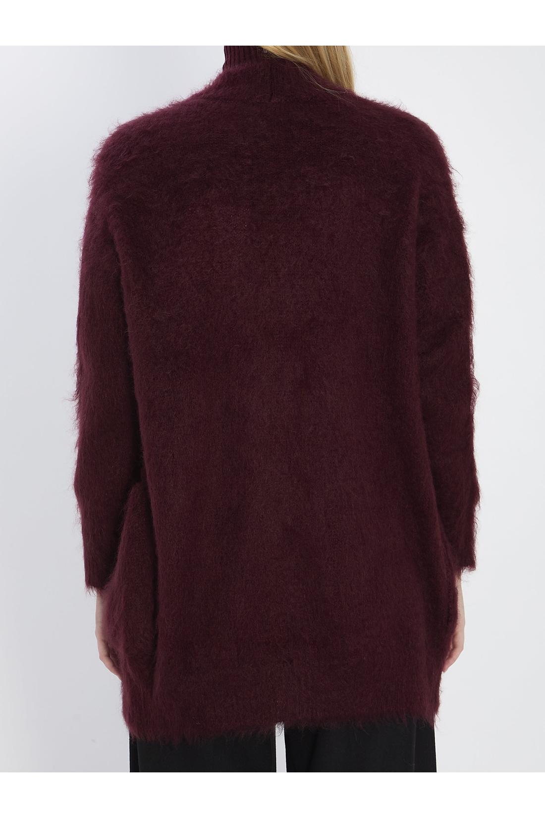 Max Mara-OUTLET-SALE-Fur-effect cardigan-ARCHIVIST