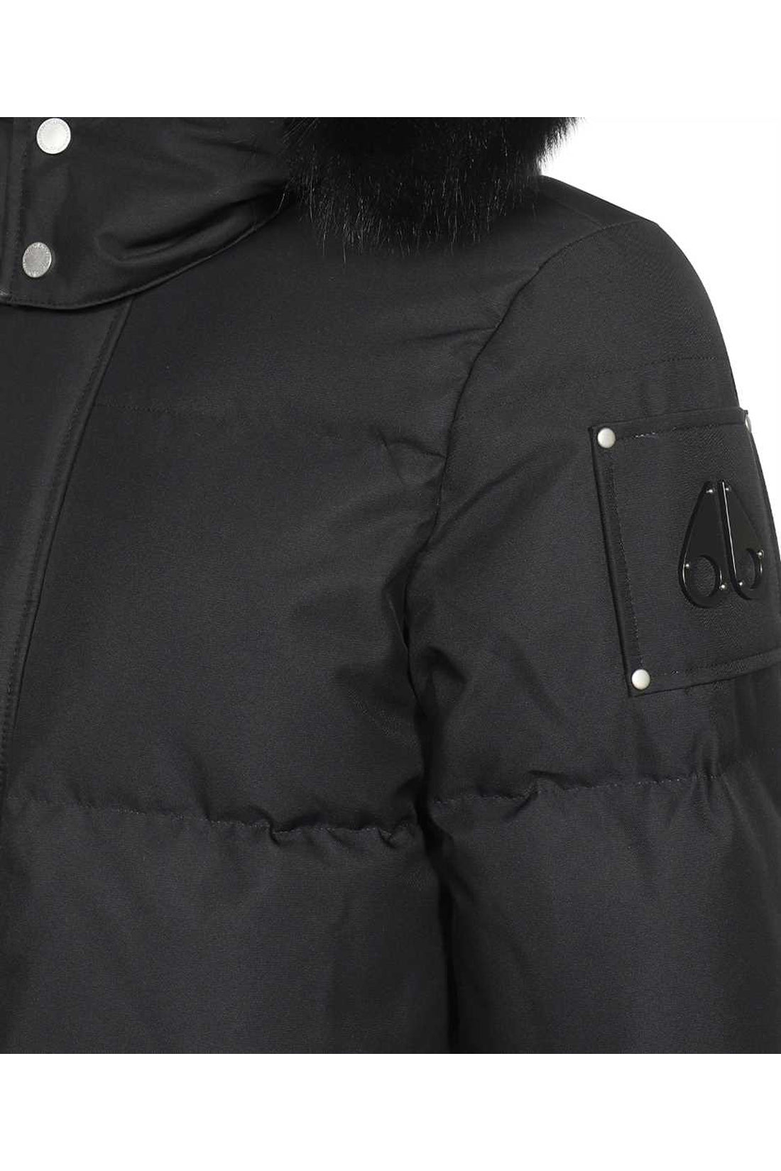 Moose Knuckles-OUTLET-SALE-Fur hood down jacket-ARCHIVIST