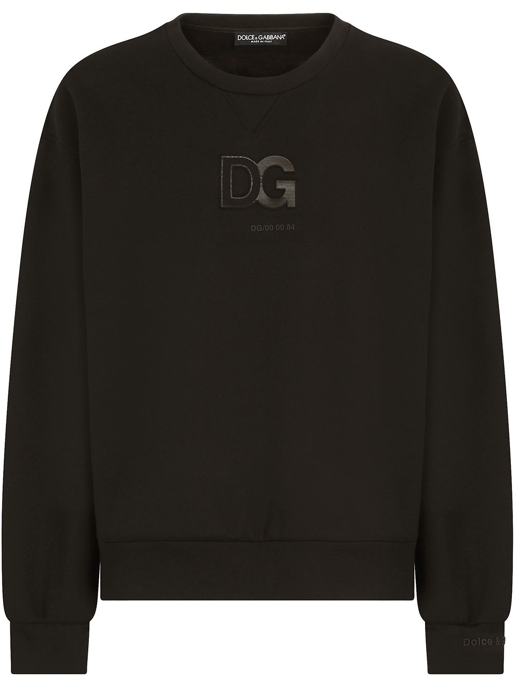 Dolce & Gabbana-OUTLET-SALE-Logo Patch Sweatshirt-ARCHIVIST