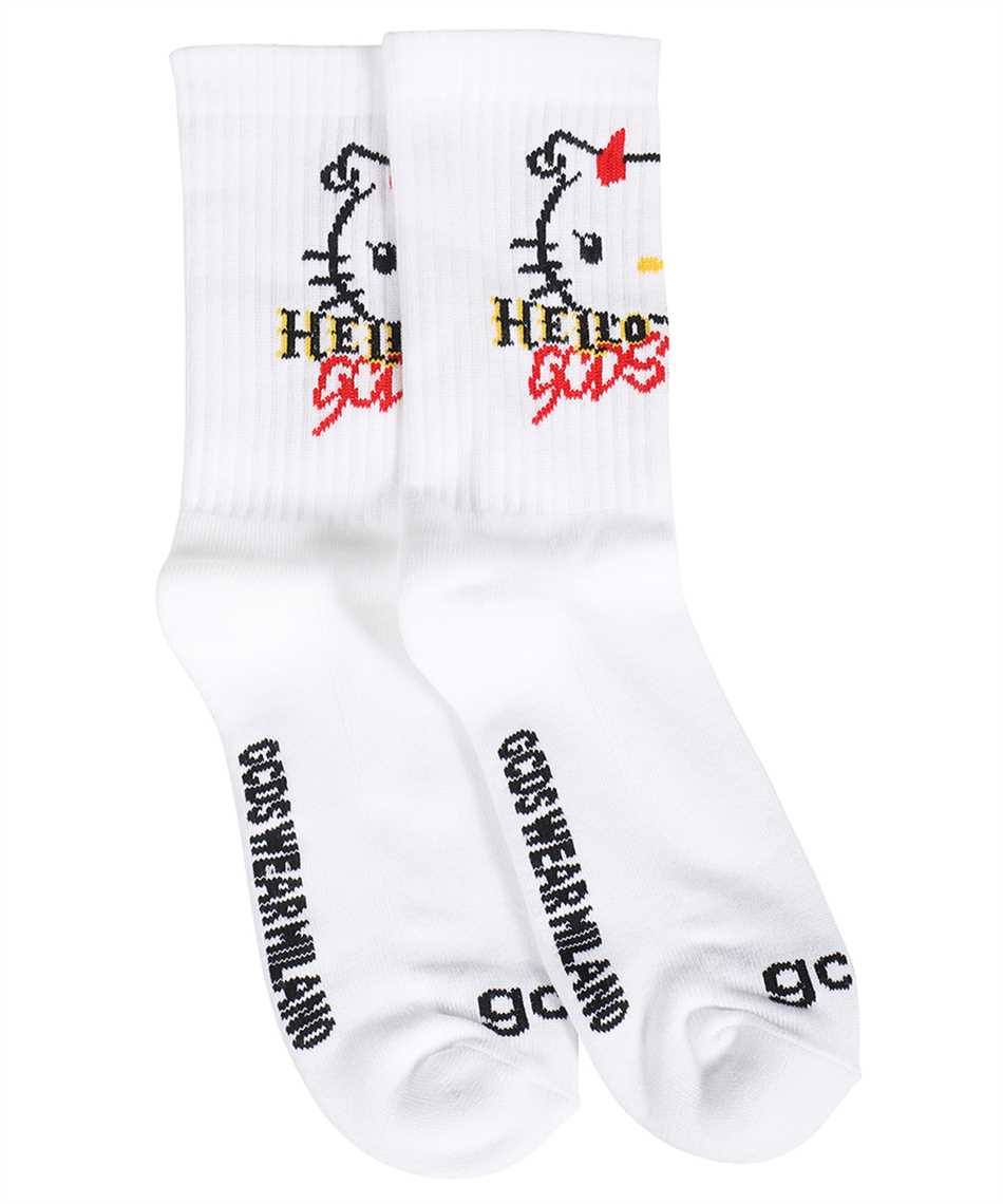 Gcds x Hello Kitty - Cotton socks with logo-GCDS-OUTLET-SALE-2-ARCHIVIST