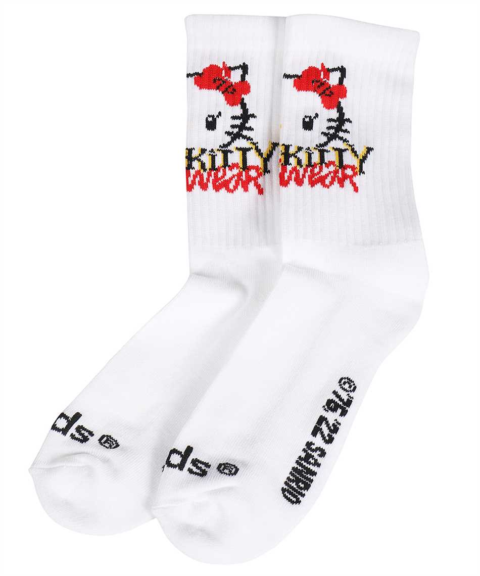 Gcds x Hello Kitty - Cotton socks with logo-GCDS-OUTLET-SALE-2-ARCHIVIST
