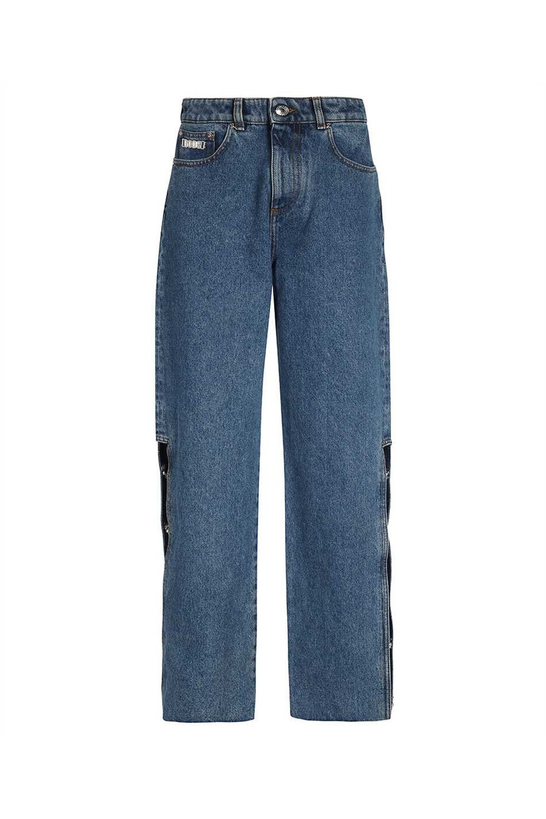 Wide-leg jeans-GCDS-OUTLET-SALE-25-ARCHIVIST