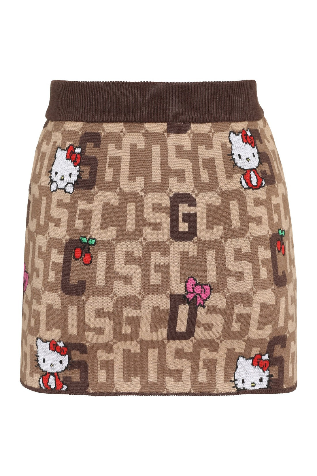 GCDS-OUTLET-SALE-GCDS x Hello Kitty - Wool blend miniskirt-ARCHIVIST