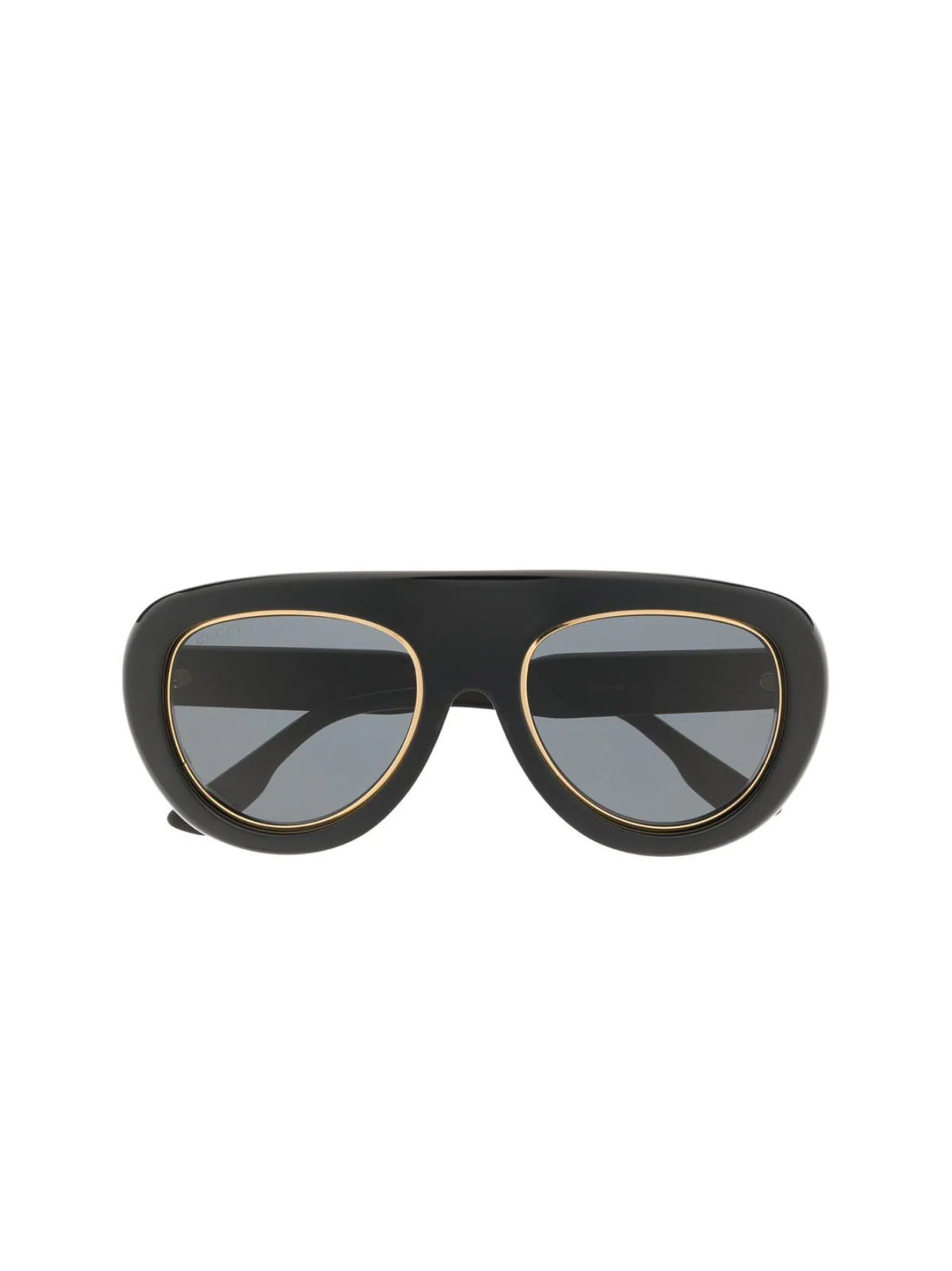 Gucci-OUTLET-SALE-GG1152S Logo Aviator Sunglasses-ARCHIVIST